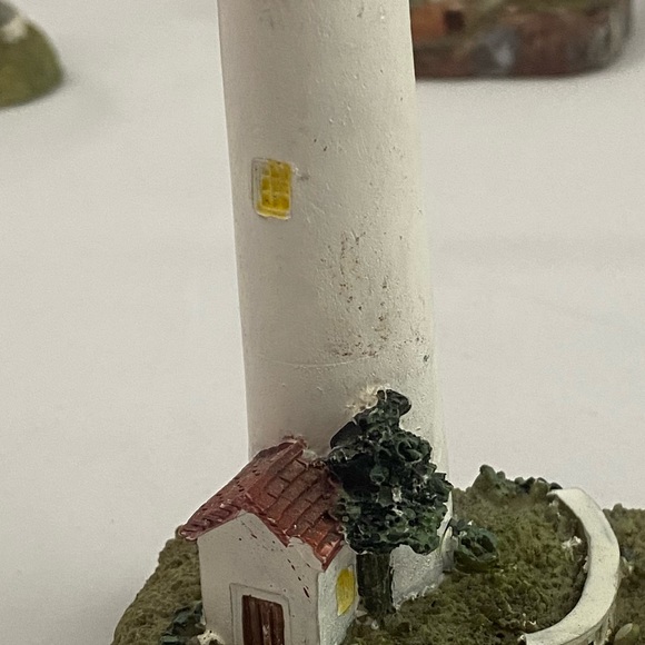 Tradewind Bay By the Shore Polystone White Lighthouse with Attached House - Picture 8 of 11